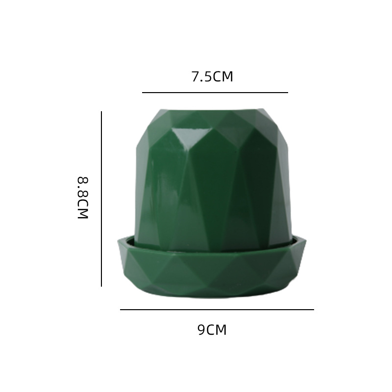 Picture of Factory spot plastic diamond color Cup new with base Dice Cup diamond surface swing Cup bar KTV Entertainment