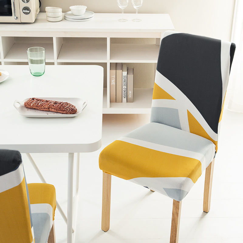 Picture of Cross-border printing chair cover new four-season universal elastic chair cover backrest integrated all-inclusive home protection cover