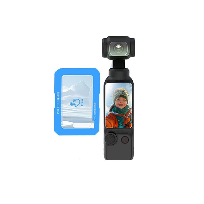 Picture of DJI Camera Second Film for DJI pocket3 Tempered Film pocket3 Screen Camera HD Protective Film