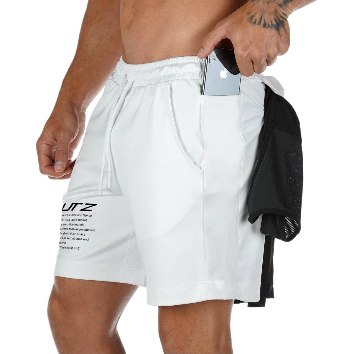 New Muscle Fitness Brothers Export Trendyy Fitness Shorts Fitness Sports Running Breathable Shorts Slim Fit