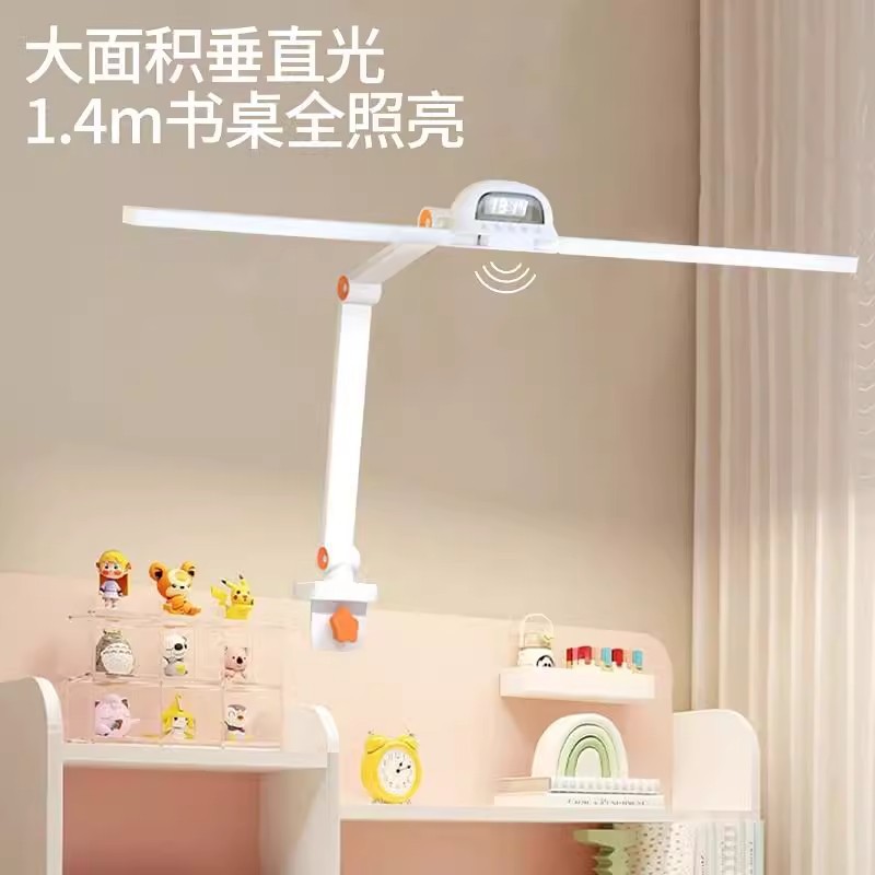 Eye Protection Lamp Table Lamp for Learning, Special Kidsren's Book Desktop Clip-On Full Spectrum Student Homework Accessible Luxury and High-End Sense
