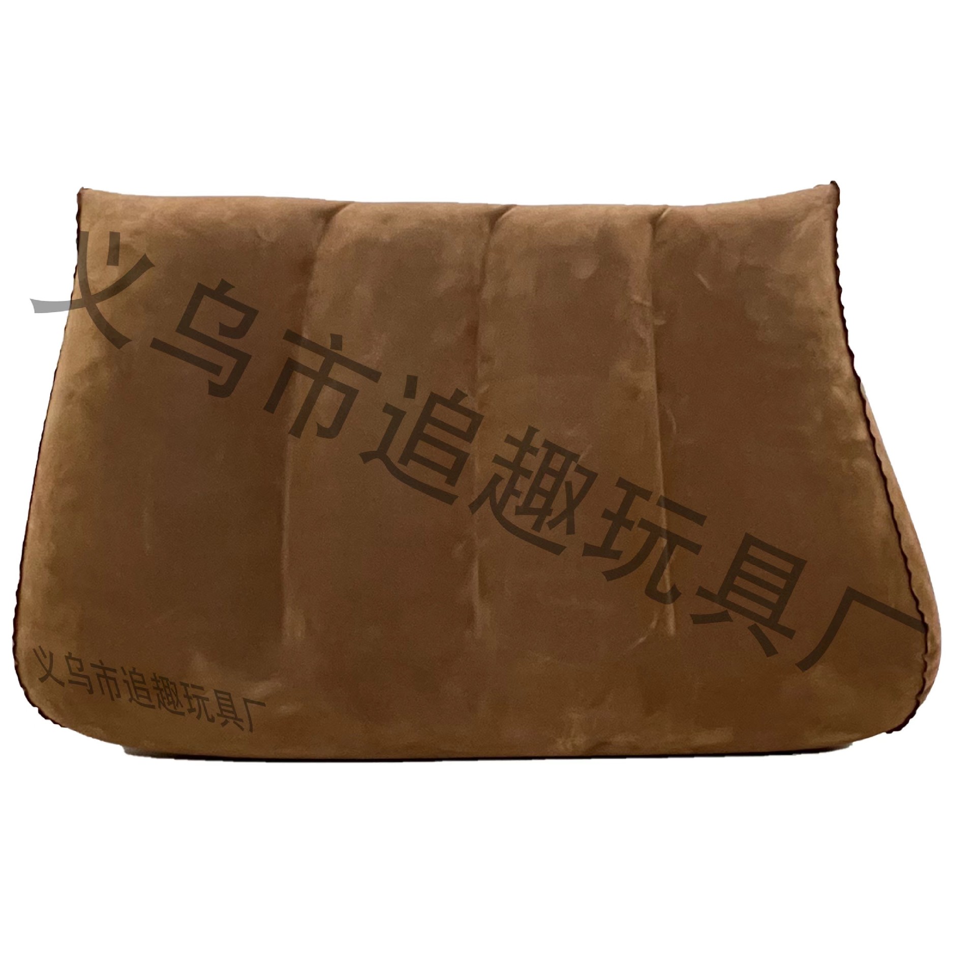 Picture of Manufacturer's Wholesale In-Stock Pvc Flocked Triangle Pillow Cushion Inflatable Pillow Travel Portable Prone Position Pillow