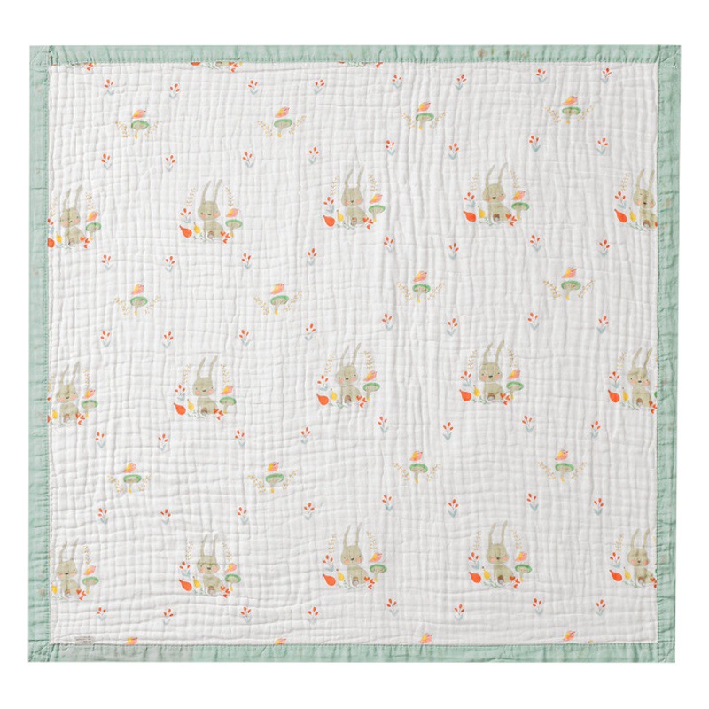 High-Density Baby Gauze Bath Towel Class a 6-Layer Baby Pure Cotton Newborn Seersucker Kidsren's Quilt Kindergarten Nap Blanket