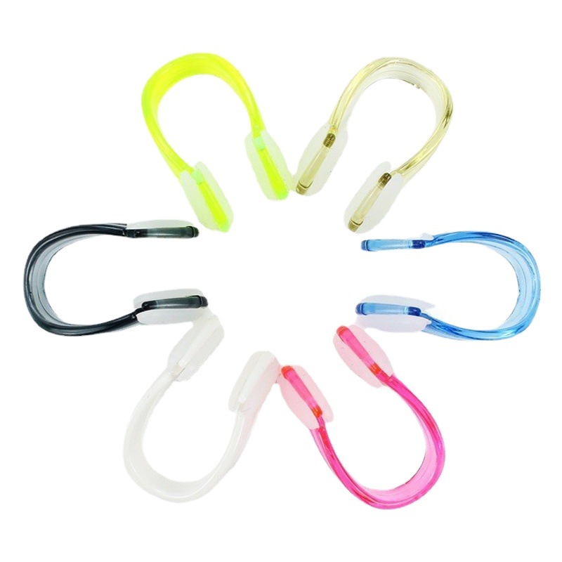 Swimming Nose Clip Training Special Anti-invisible Nasal Plug Mermaid Performance Nasal Plug Anti-choking Silicone Diving Nose Clip