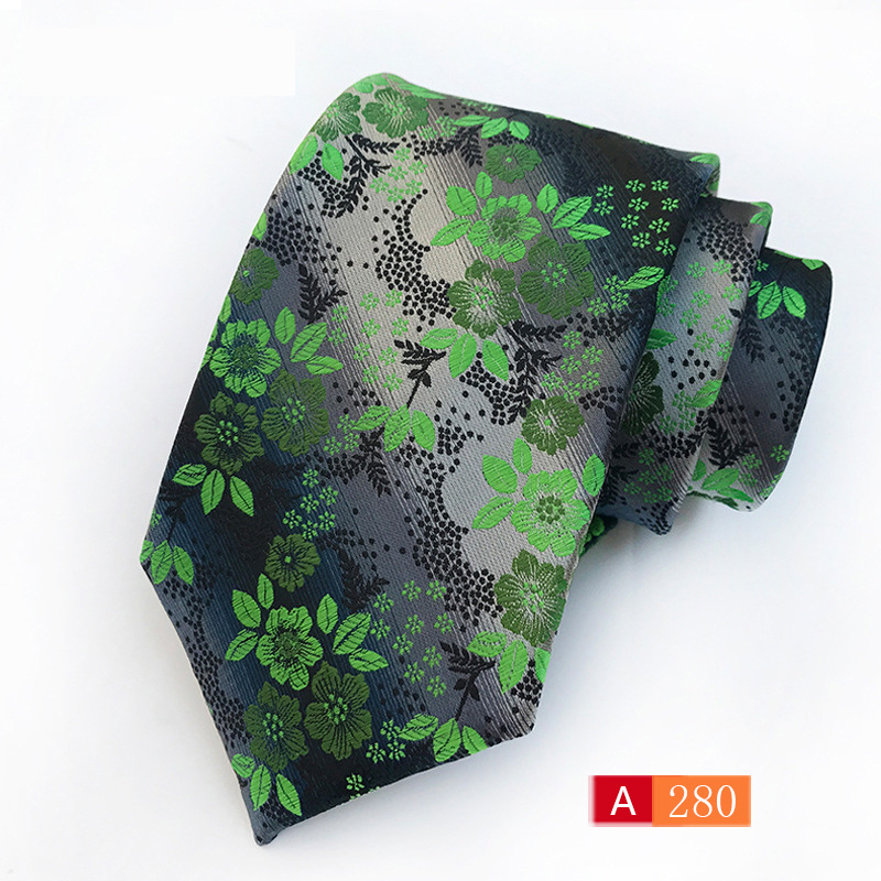 Picture of Tie men's in stock supply color polyester jacquard fabric source manufacturers wholesale