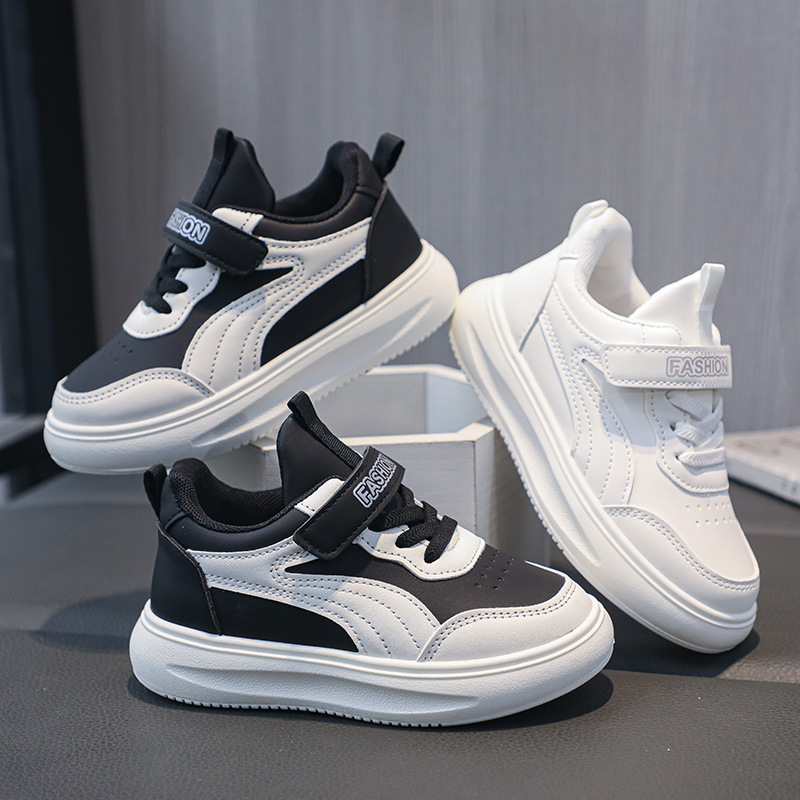 Children's Board Shoes Low-top Boys sneaker Spring and Autumn New Baby Casual Shoes Breathable Soft-soled Boys Running Shoes