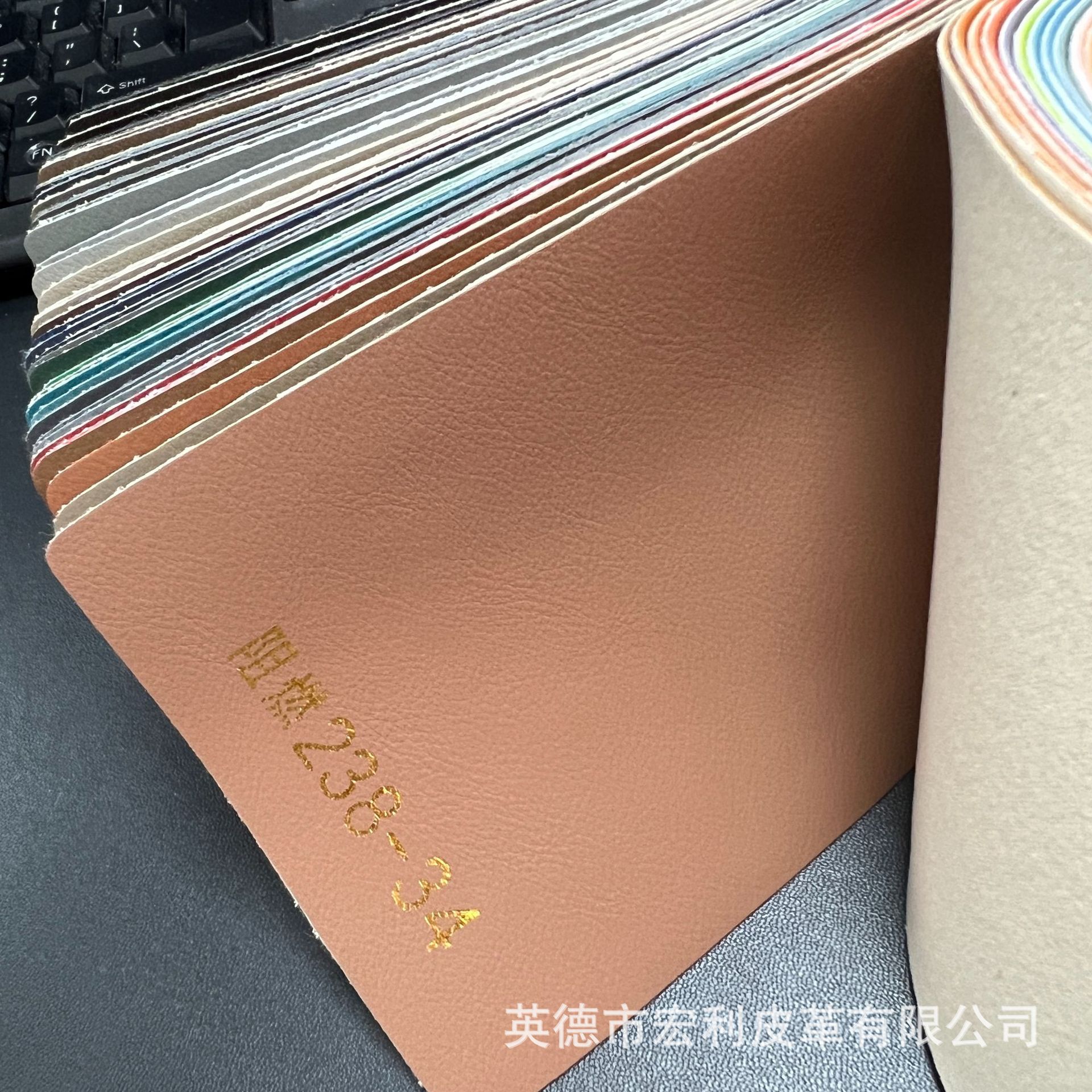 Picture of 238 light tumble flame retardant sofa leather mercerized cat claw leather car interior modification interior artificial leather