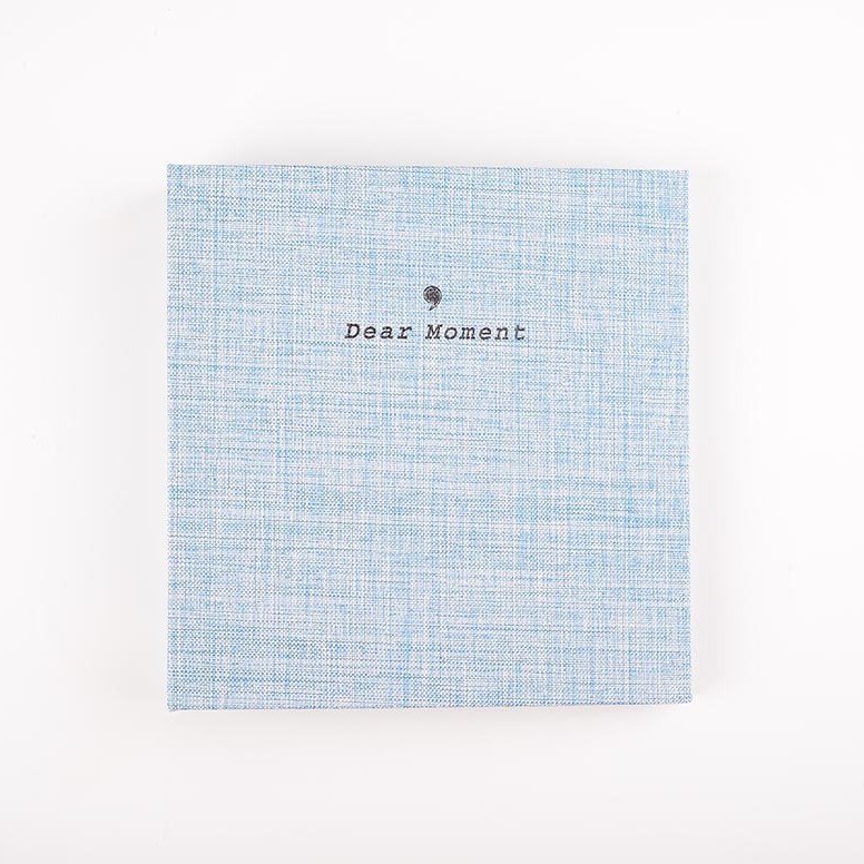 Picture of Wholesale plain cotton linen loose-leaf PP photo album photo album movie ticket storage postcard 3 inch 5 inch
