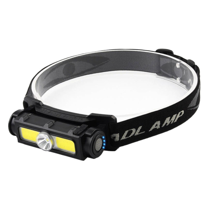 K33 head-mounted headlight COB emergency red White LED home outdoor night fishing night riding portable strong light flashlight