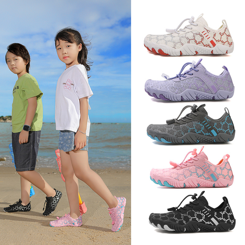 Amazon's Best-Selling Children's Outdoor River Tracing Shoes, Non-Slip and Puncture-Proof Parent-Child Beach Shoes, Home Shoes, Swimming and Water Shoes