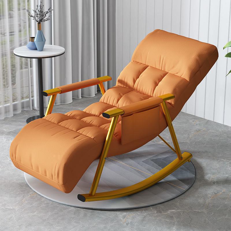 Household Rocking Chair Balcony Casual Lunch Break Recliner Nordic Light Luxury Bedroom Living Room Cyber Celebrity Lazy Sofa Yao Chair