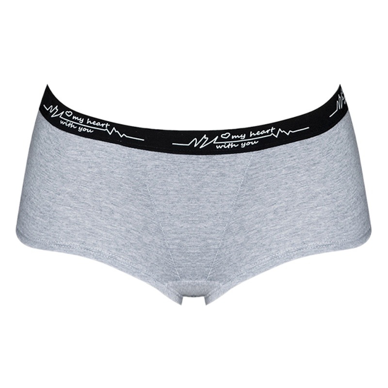 Summer high waist thin Japanese underwear sexy briefs for girls sports hip lifting solid color briefs for women