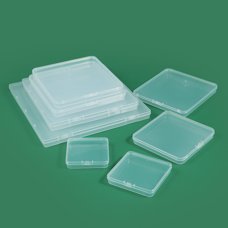 Cross-border PP square 18MM inner empty box crystal bracelet packaging box spare parts nail art small product storage box