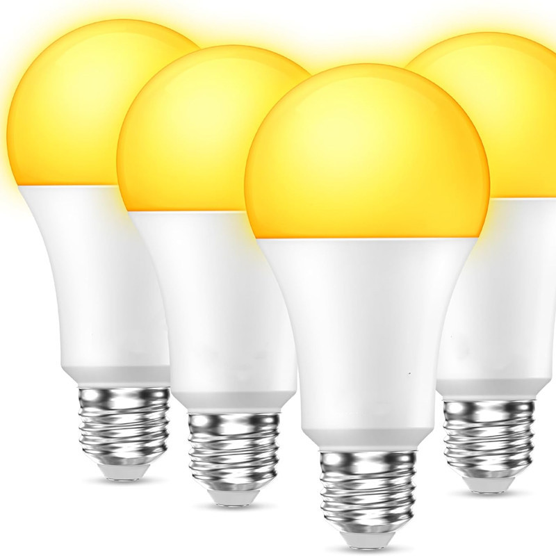 Amber sleep bulb Edison bulb A16 plastic aluminum 1800K color temperature decoration Christmas Halloween