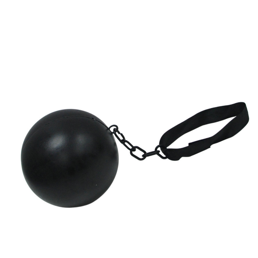 Halloween Prisoner Props with Ball Shackles, Simulated Plastic Locks, Chains, Shackles, Handcuffs, Shackles, Ghost Festival Supplies Chains