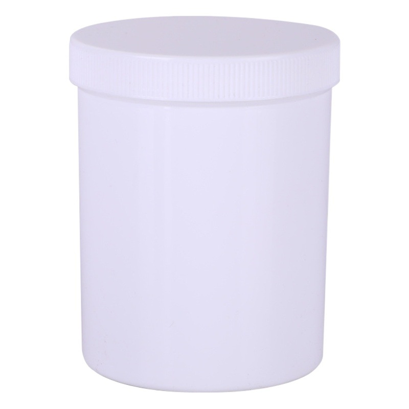 In stock 250 ml500ml1000ml thick plastic bottle wide-mouth ink tank large-mouth vertical barrel packing light-proof barrel