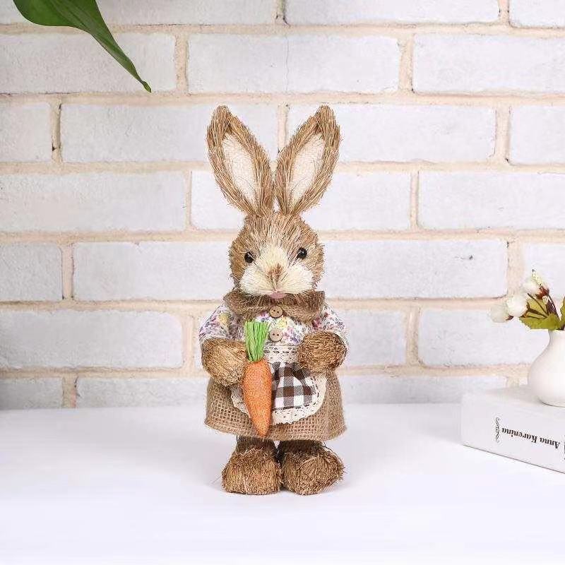 Picture of Cross-Border Easter Bunny 2025 New Party Decoration Simulation Ornaments Wholesale