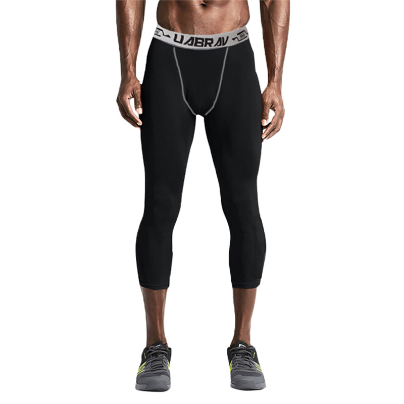 Picture of Custom quick-drying pants men's fitness quick-drying pants men's training compression tights marathon running quick-drying pants men