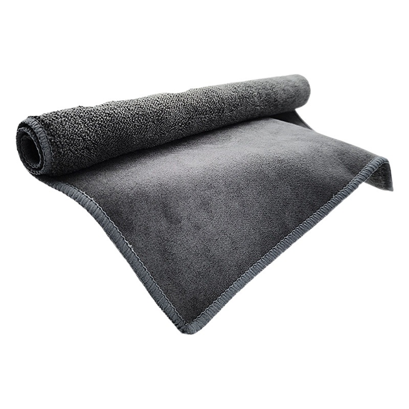 Car wash towel car cleaning tools double-sided car towel suede car wash towel large thick coral fleece towel