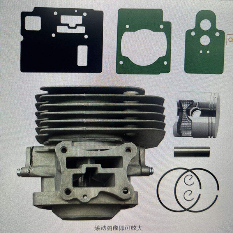 redmax ebz8500 backpack blower Husgvarna580BFS leaf blower cylinder piston total