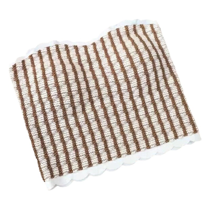 2024 New Style Beautiful Back Striped Camisole Vest Women's Belt Chest Pad Wrapping Chest Anti-Light Ice Silk Tube Top for Hot Girls Women