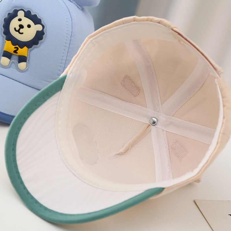 Picture of Baby hat cute bee peaked cap spring and autumn baby baseball cap outdoor sun protection children sun hat