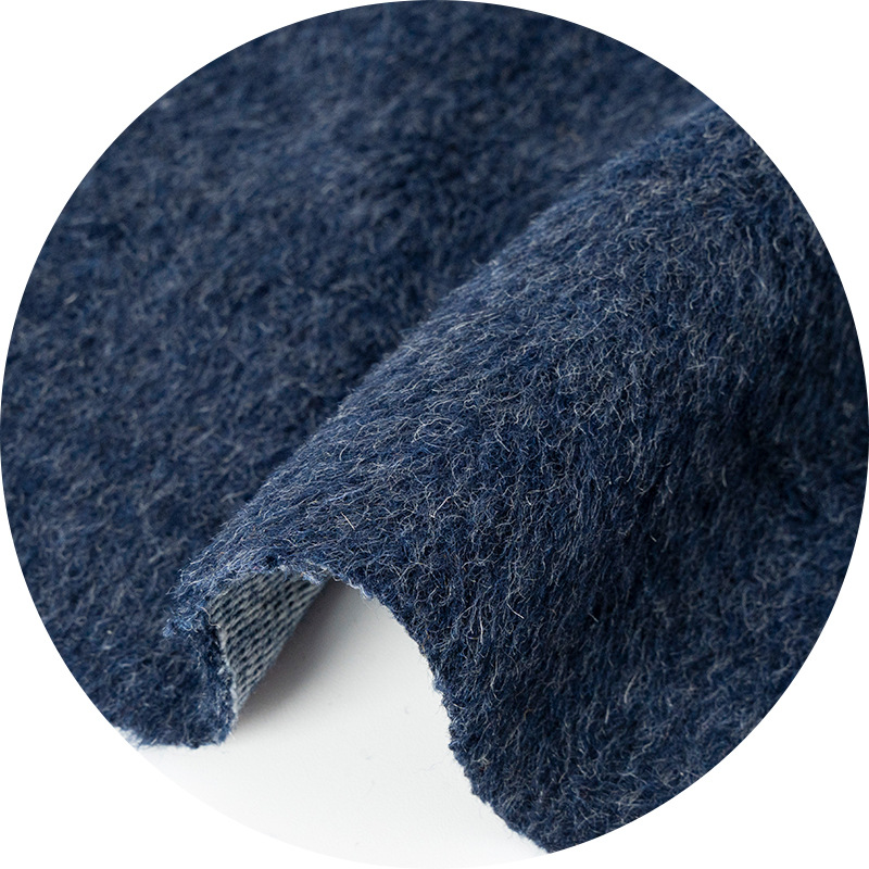 Picture of Foreign Trade Single-Sided Alpaca-Style Long-Haired Wool Fabric 680G/M Autumn and Winter European and American Coat Wool Fabric