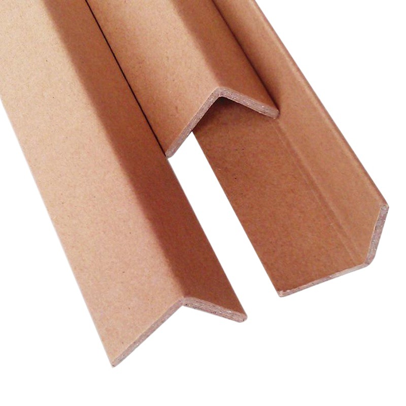30*30*3mm x 1 m L-shaped Kraft paper corner protector ceramic furniture anti-collision corner protector tray packaging edge protector