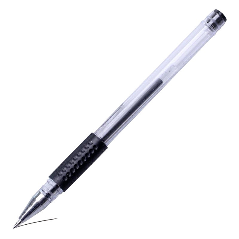 Neutral Pen Refill 0.50.38 Bullet Head Full Needle Tube Black Student Pen Office Writing Refill