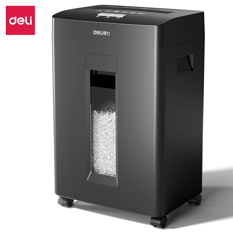 Picture of Deli Shredder Office Commercial Silent Shredder Home a4 Paper File Shredder Electric Shredder