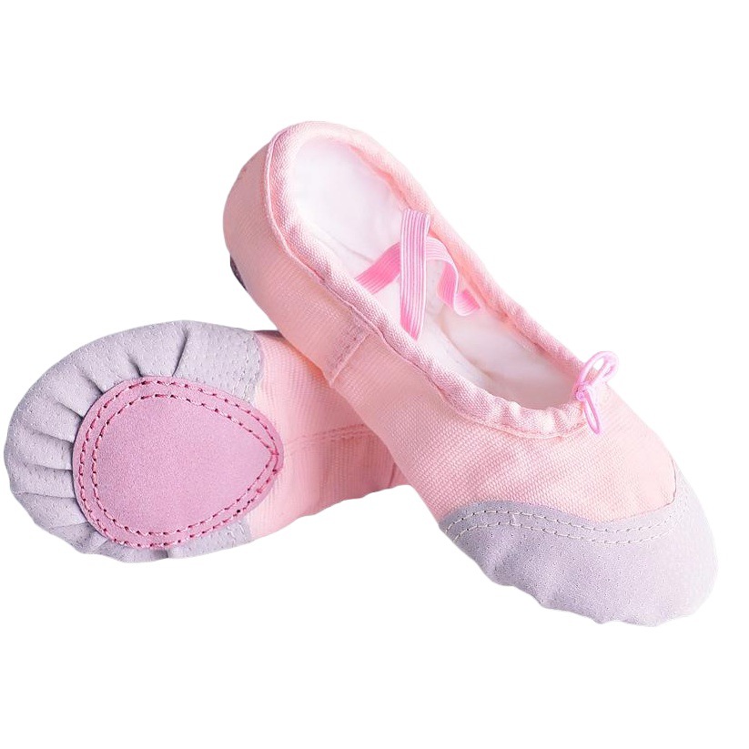 One-piece delivery children's dance shoes girls' practice shoes flesh-colored soft sole shoes Children's dancing cat claw shoes Chinese dance shoes