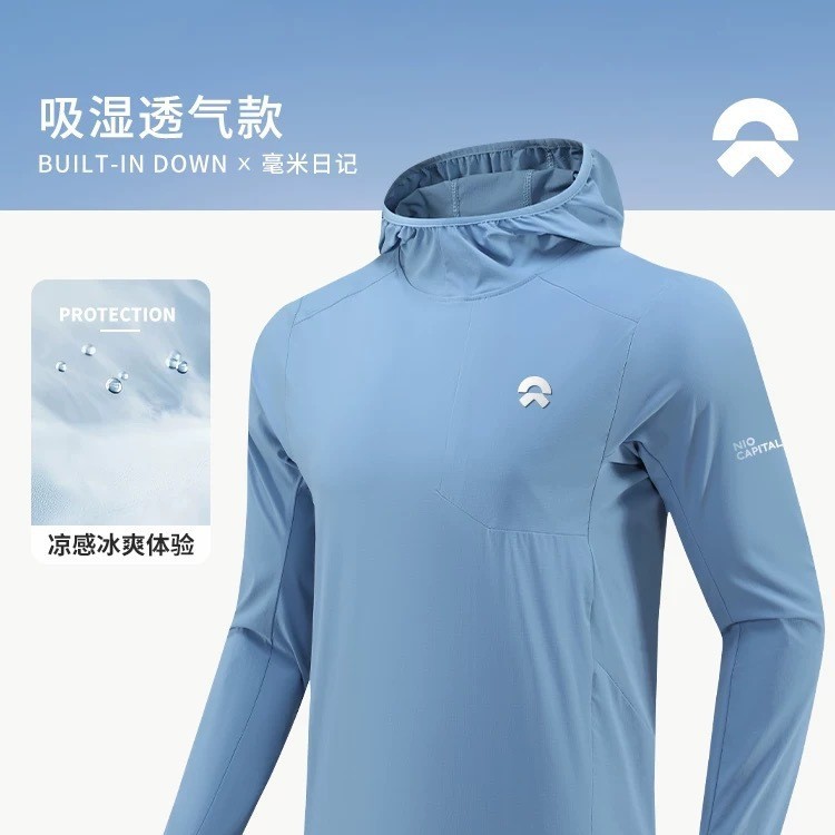 Quick-Drying Long-Sleeved Custom Work Clothes Printed with Silicone Nio Corporate Team Outdoor Team Building Sports Skin Sun Protection Clothes