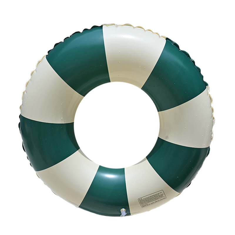 Picture of Factory wholesale thickened children's striped adult swimming ring inflatable underarm ring net red floating ring double airbag swimming ring