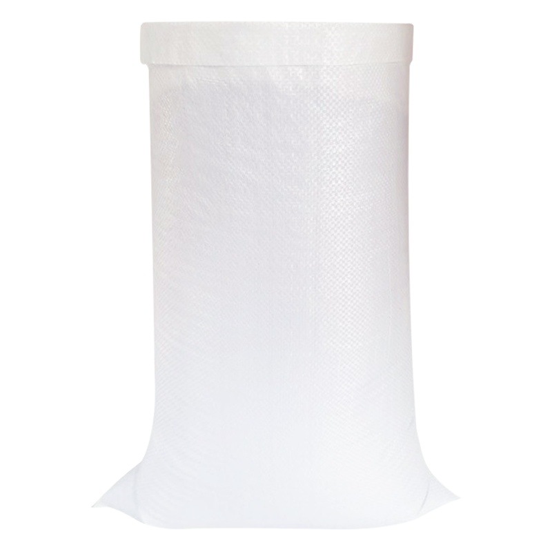 Bright white thick woven bag flood control snakeskin bag express moving packing bag rice flour bag wholesale