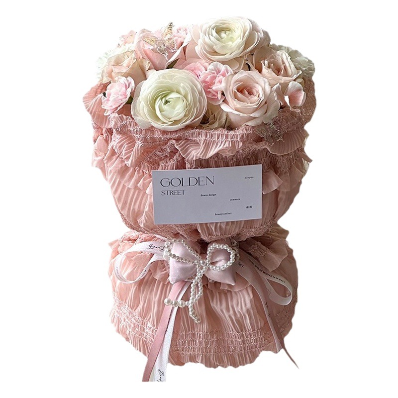 Core new girl skirt fabric fresh bouquet yarn decoration wholesale gift decoration materials handmade diy