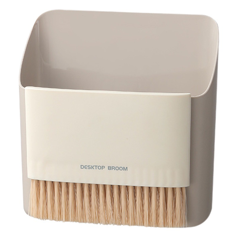 Household small broom dustpan trash can suit desktop table top mini cleaning brush cleaning storage suit cross-border
