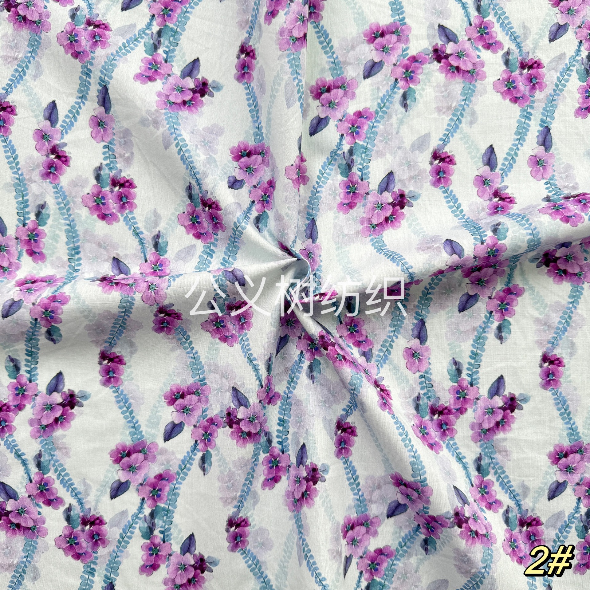 Picture of Wave Garment 60 pts Tencase Cotton Digital Direct Jet Fabric High-grade Printed Fabric dress Women's Wear Fabric for Children
