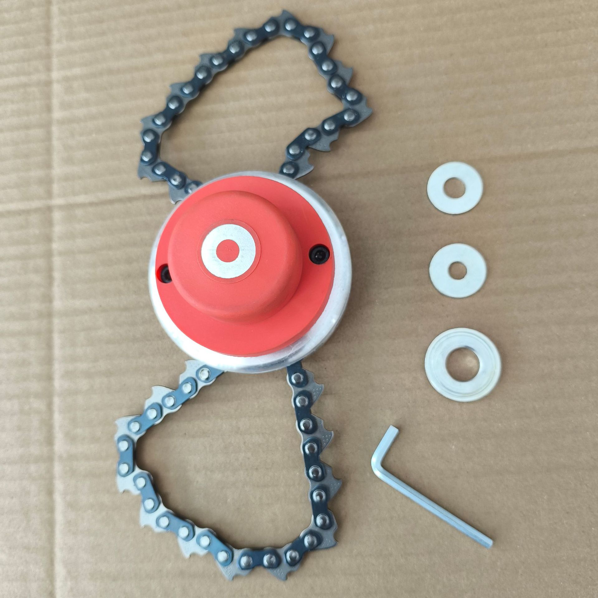 New lawn mower chain terms: thickened grass mower head, wear-resistant universal weeder accessory chain terms