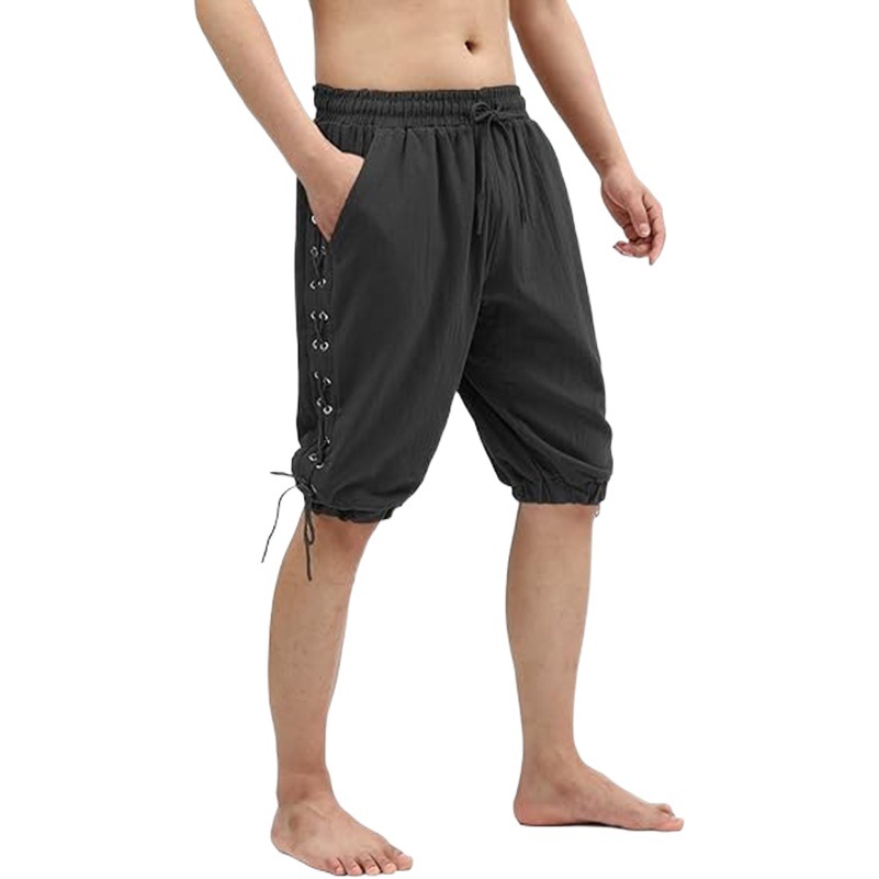 Shorts men's popular 2024 pants cropped pants one-piece delivery disco party performance clothes