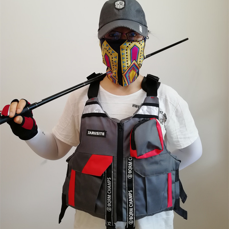 Picture of Jialester Outdoor Wading Sports Fishing Vest Rafting Fishing Clothing Sea Surfing Vest Swimming Life Jacket