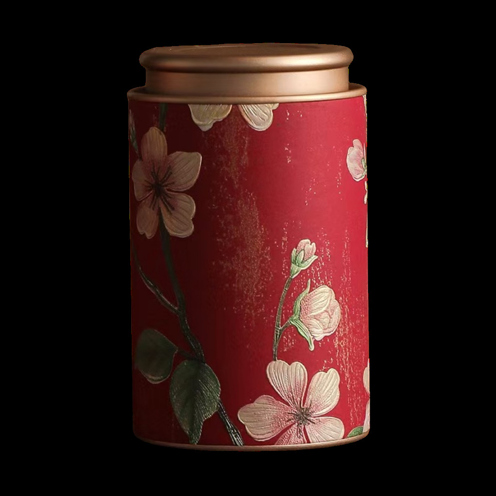 Picture of Universal New Chinese Tea Cans Multi-specification Cans Sealed Black Tea White Tea Green Tea Tieguanyin Dahongpao Storage Pans