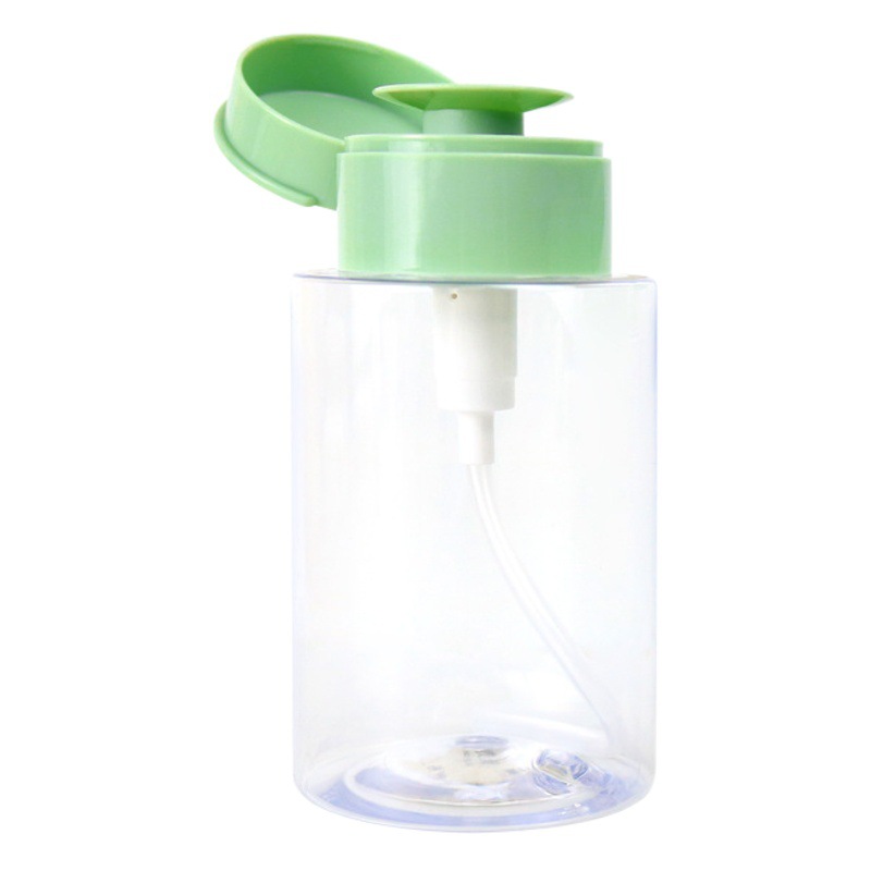 Press sub-bottle makeup remover water bottle travel portable large capacity pressure remover oil bottle pet plastic toner bottle