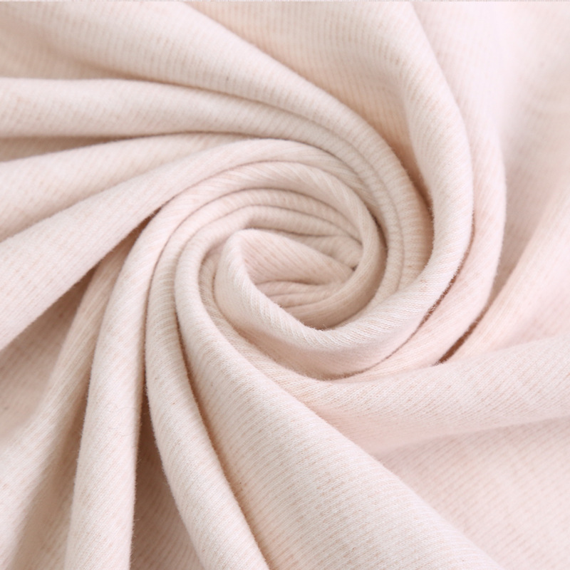 Picture of No fluorescent agent cotton wool cloth sanding color spinning yarn color cotton stretch cotton wool cloth baby underwear cloth