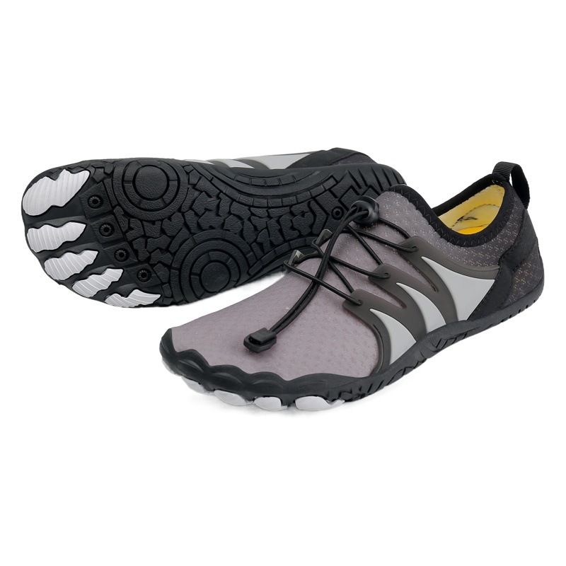 2024 new men's outdoor beach shoes diving drifting surfing shoes women's wading shoes upstream bare feet five-finger shoes