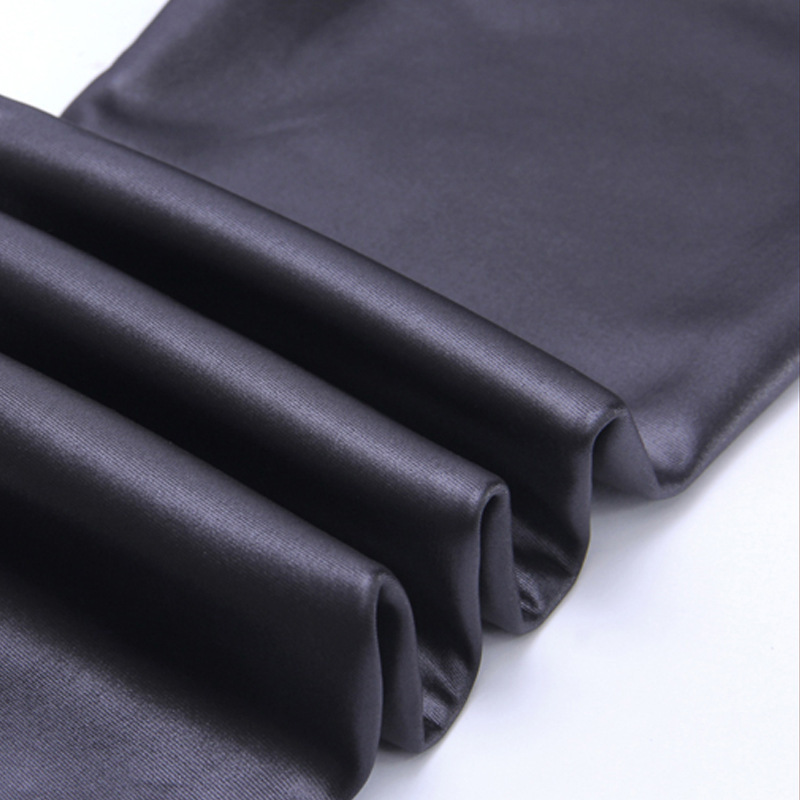 Picture of New Autumn and Winter fleece-lined Thickened Warm Base Pants Women's Outer plus size Tight Pants High Waist Slimming Imitation Leather Pants