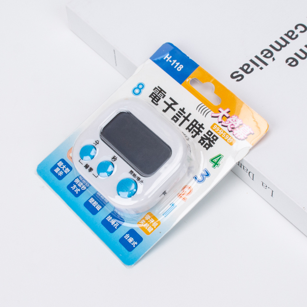 Picture of Factory wholesale new small timer students exam homework kitchen baking home electronic timer