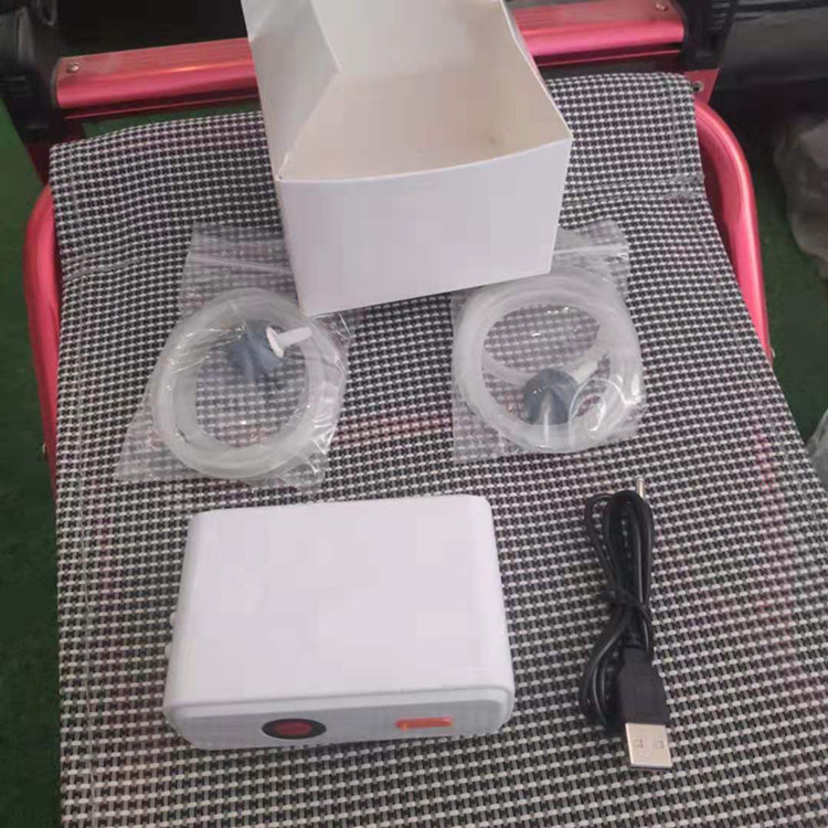 Outdoor oxygen pump fishing double-headed oxygen pump charging oxygen pump fishing gear supplies wholesale