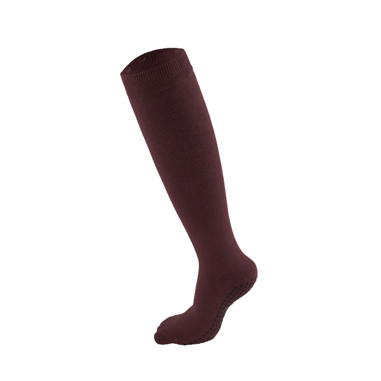 Picture of Cotton Yoga Mid-Calf Non-Slip Socks Calf Socks Wholesale Fitness Yoga Dance Sports Socks