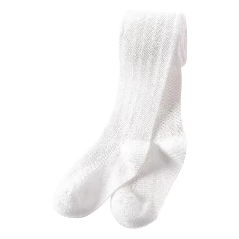 Picture of Children's pantyhose summer baby leggings mesh solid color striped baby mosquito-proof socks girls' pantyhose thin 22