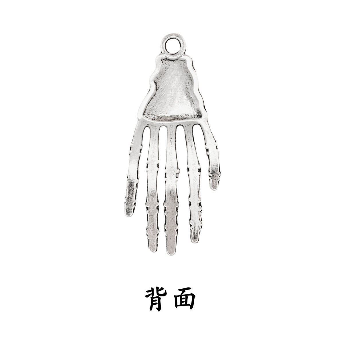 Picture of AliExpress cross-border hot vintage Halloween skull hand claw alloy jewelry accessories DIY earrings necklace pendant
